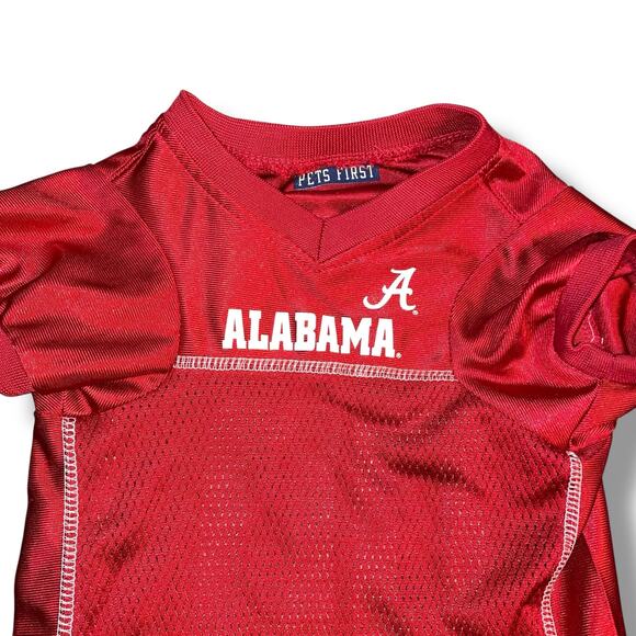 Pets First Alabama Crimson Tide Sz Large Dog Jersey Roll Mesh NCAA SEC Football - Picture 3 of 11